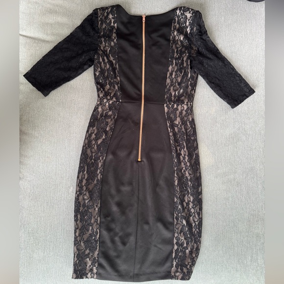 Jax Women’s Lace and Caged Dress Size:4 - Picture 7 of 8